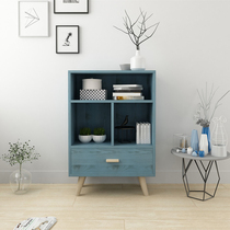 Bookshelf creative storage small bookcase simple modern bay window shelf simple student combination desktop table landing