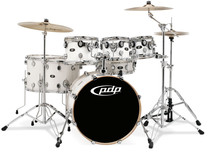 Chunlei instrument PDP (DW) X7 full maple wood Seven drums drums blade drums pearl white