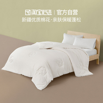 Taobao heart selection Xinjiang cotton quilt thickened warm quilt quilt Autumn and winter quilt cotton quilt cotton mattress pad quilt