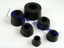 Table and chair foot pad instrument cabinet foot pad rubber machine foot 7 5*14 rubber foot cone gasket foot pad