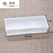 Transparent storage fog pen supplies pen box storage pen box play simple capacity manual eyebrow tattoo tool blade large