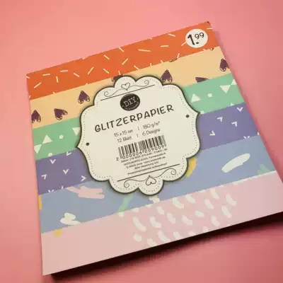 Glide paper handmade paper DIY origami small square retro starry sky paper-cut cute printing foreign trade creative stationery