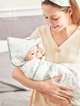 cutelife newborn hugged spring and autumn summer thin out cotton delivery room package Four Seasons universal Baby Swaddling