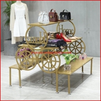 Shop shop shop display rack Mens rack hanger mother display cabinet Clothing cabinet Childrens shoes Baby childrens shoes shelf