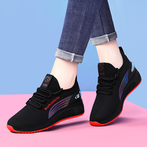 Taiwan Red Dragonfly Enterprise Co Ltd RD breathable lightweight flat sneakers Mesh comfortable womens shoes Mom shoes