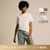 Golden Goose Womens Clothes Star White Cotton Short Sleeve Town T-shirt