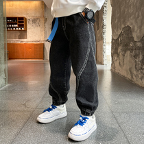 Boys jeans pants childrens casual pants 2021 new autumn trousers