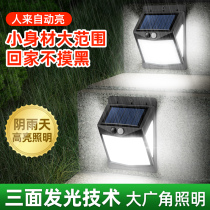 Solar Patio Outdoor Lights Yard Lighting Entrance Door Sensing Wall Light Rural Door Waterproof Small Night Light