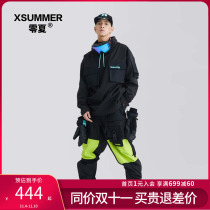 Zero summer ski suit autumn and winter new men's and women's outdoor thermal coat single board soft shell ski top P13053