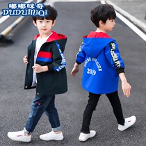 Boy 3 spring and autumn 4 new 5 Primary School students 6 boys 7 Wear 8 casual 9 coat 10-12 year old short windbreaker with hat