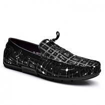 2020 New Spring Men Shoes Bean Shoes Men Li Leather Shoes Men Lazy Shoes Han Current Shoes