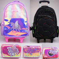 Australia smiggle New tie rod bag children cartoon shape trolley bag