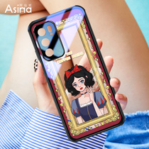Huawei p40pro mobile phone shell lady glass p40 protective sleeve transparent boomer p40pro fashion princess 5g silicone gel soft border upmarket lady cute all-bag creative new fit