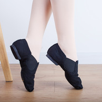 French Sansha Sansha Dance Shoe Jazz Shoe Short Flex Canvas Face Leather Bottom Dance Shoes JS33