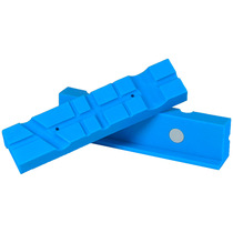 Bench vise magnetic protection strip universal jaw anti-slip lining protective sleeve soft jaw fitting grip anti-abrasions