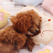 Pet Pooch Pillow Cute Sleeping Little Teddy Supplies Small Special Kokie Fou Puppy Dog Beaume Puppies