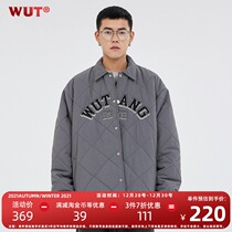 (WUT official store) winter series original design American embroidery logo thick retro cotton jacket