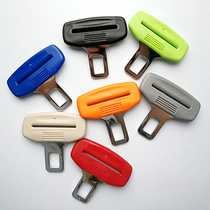 Car seat buckle cartoon insert car personality safety belt plug pull head female safety buckle decorative plastic