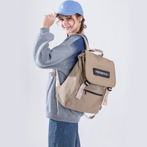 Fashion trends Men and women Dual-purpose travel Travel Backpack Large Capacity Superior Feel 100 Hitch Waterproof Student Double Shoulder Bag