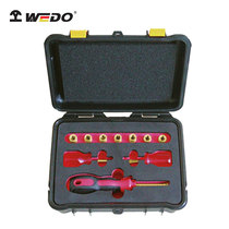 WEDO dimension AL101A aluminum bronze explosion-proof 1 4 square 10-piece sleeve set custom