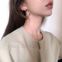 INNOSENSE ring earrings temperament 2020 new Korean ins stud earrings female personality net red earrings