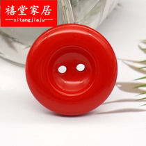 Eyes Pink button Button Round red green ginger button Coat button Coat button Resin button