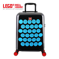 LEGO LEGO trolley box Building blocks travel hard boarding box Glossy PC children adult men and women luggage 20161