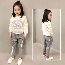 Girls autumn new children's clothing children's clothing loose foreign style children's long sleeve jacket autumn baby spring and autumn vests