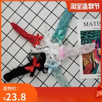 Three-pack passion stockings plane set Fun massage pattern set Ultra-thin transparent thread comfortable mens foot fetish JJ set