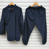  Taoist supplies Taoist clothing Taoist clothing Oblique lapel coat Short coat Taoist robe Taoist clothing Taoist clothing Practice clothing Summer