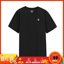 361 Degrees Sport Short Sleeve Mens Clothing 2020 Summer New Casual Breathable Round Collar Short Sleeve T-shirt Male Short T