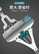 Beautiful and elegant era lazy rubber cotton mop large household widened absorbent sponge mop no hand wash squeeze water drag