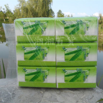 Shu Hai Bamboo Leaves Green Pumping Paper Native natural bamboo pulp Pulp Paper Fiber Face Towels Paper Baby Color bag