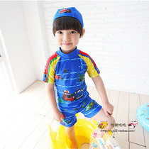 Broken Code Clear Barn Children Swimsuit Boy Conjoined Sunscreen Swimsuit Boy Baby Toddler Swimsuit