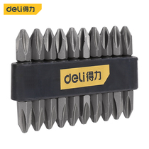 Dali electric screwdriver lengthened batch set cross hexagon hexagon head strong magnetic hand drill high strength