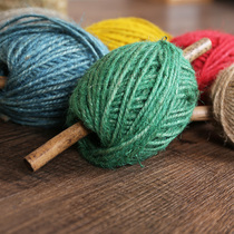 KENS Colored Hemp Rope Roll Hand DIY ropes Woven Decorative Rope Wire Rod 2mm Horticultural Hand Rope