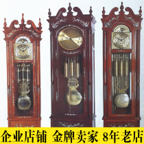 High-end mahogany furniture European-style floor clock Imported from Germany Hermle Hermle nine-tone tube clock core