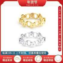 Re-attach designer Corage Gold Silver 925 sterling silver ring female fashion index finger ring personality
