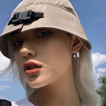 Double earrings earrings sterling silver earrings sterling silver earrings new hipster Korea 2019 New temperament Net Red cold wind earrings