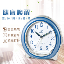 POWER Overlord Music Alarm Clock Creative multi-function bird call alarm Children and students with night light bedroom bedside clock