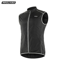 Aiu riding suit vest mens windproof Four Seasons wear bicycle equipment breathable reflective sports vest light and thin