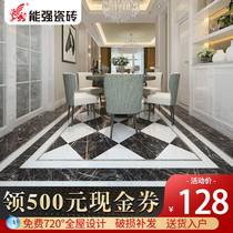 Nengqiang tile Marble tile 800x800 guest restaurant wall and floor tiles All-body non-slip floor tiles CA8JD8805