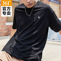 361 sport t-shirt male spring summer new official flagship breathable round collar short sleeves 361 degrees Compassionate Sleeve Jersey Man