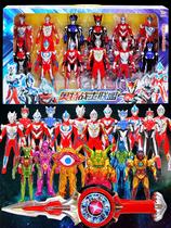 Ultraman Toy Boy childrens set Obu ring Superman Monster doll Seroj de Terodiga