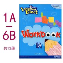 Spot Pearson Longman Primary School 6-12 years old English textbook Primary Longman select 1A-6B 12 student exercise book