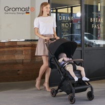 Gromast stroller can sit and lie down Lightweight automatic folding childrens umbrella car Portable simple baby stroller