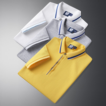 Short sleeve T-shirt mens lapel cotton summer new Paul clothes men polo shirt trend collar half sleeve shirt