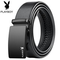 Playboy Belt Mens belt youth middle-aged business fashion Korean casual automatic buckle belt