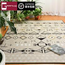 High - end brand Hemdo Chenier Living Room Carpet Moroccan style tea several blankets bedroom mat yang