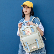 Practical Backpack Double Shoulder Bag Short Travel Bag Large Capacity Light Sport Bag Away From Fitness Bag